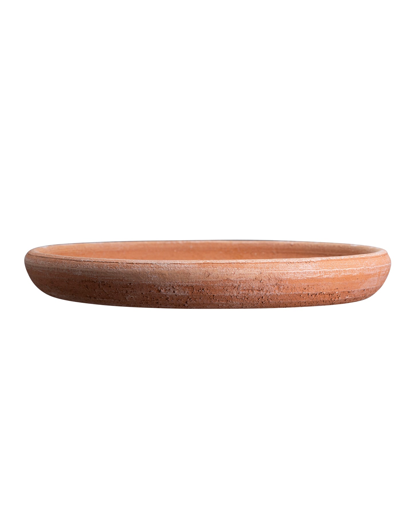 Bergs Potter / Julie Raw Rustic Pot & Saucer / Rosa / Ø40cm
