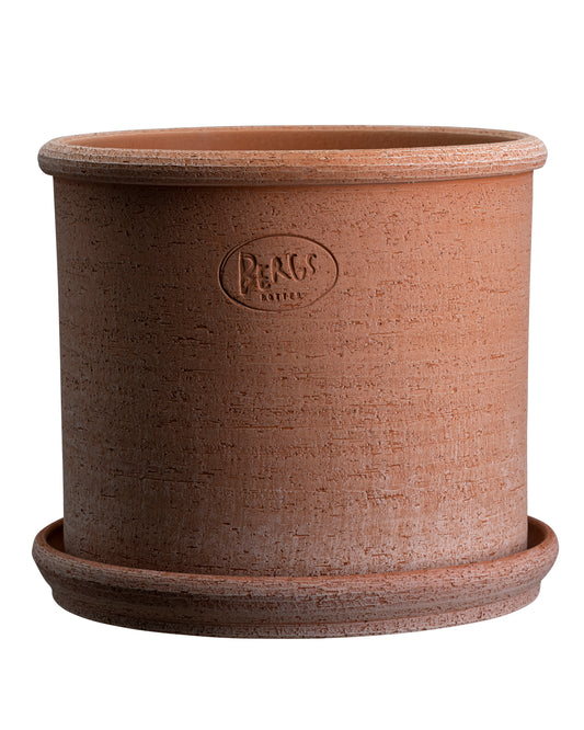 Bergs Potter / Modena Rustic Pot & Saucer / Rosa / Ø40cm